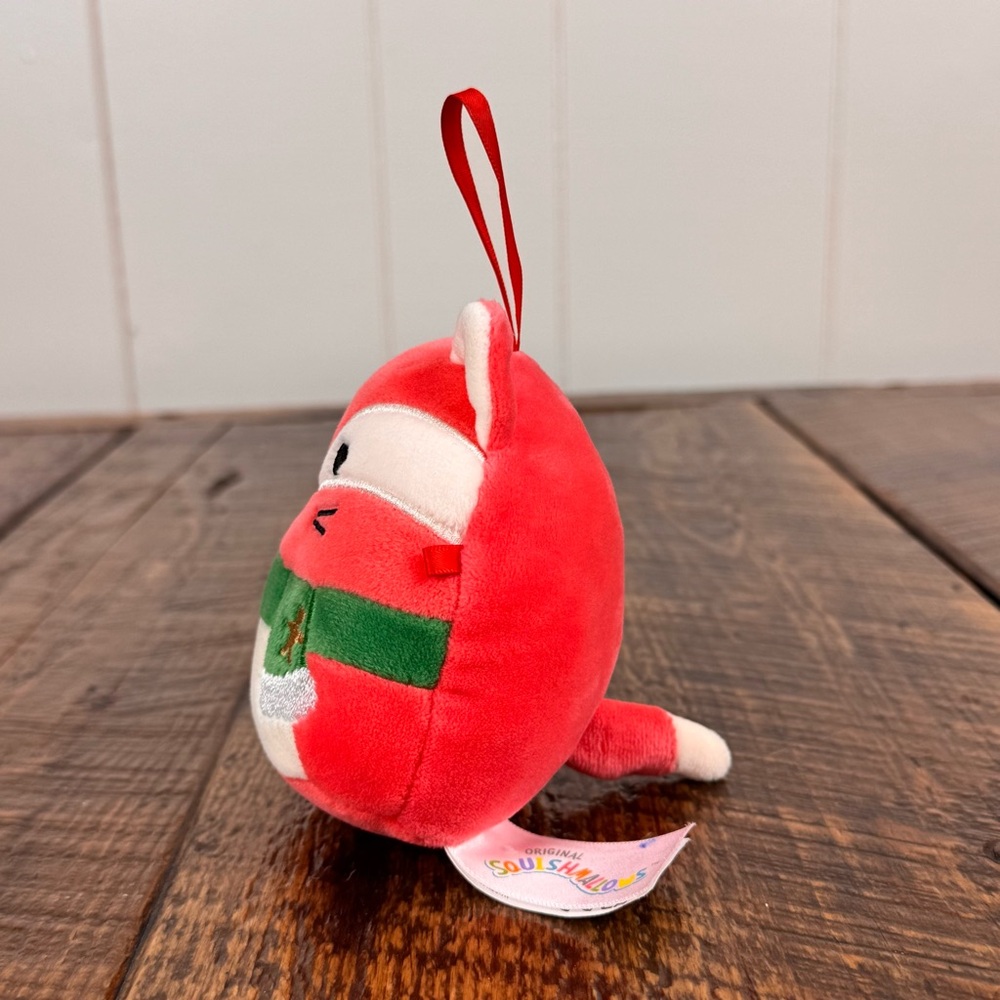 Squishmallows Ornament Fifi Fox Plush Holiday Christmas Soft Toy - Picture 2 of 7